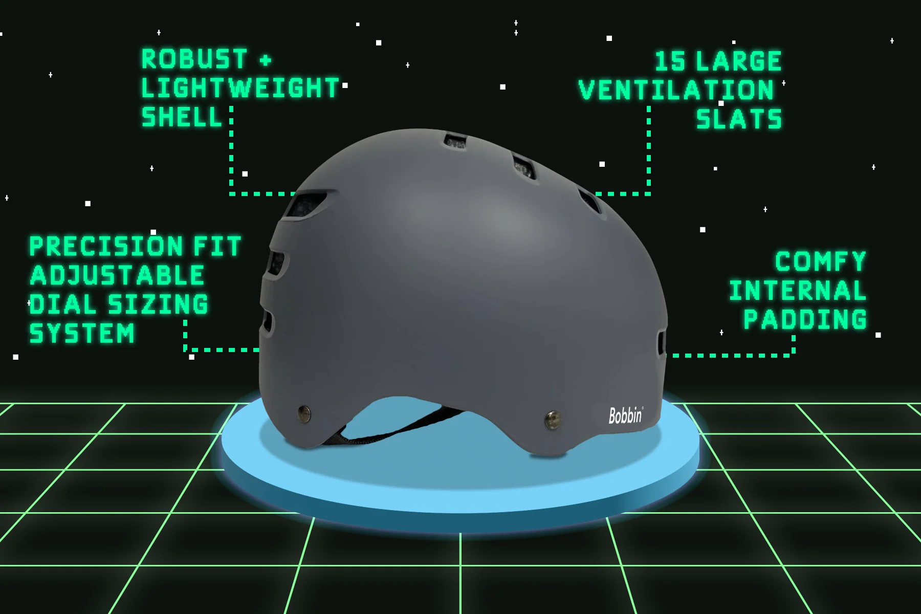 Arcade Bike Helmet Cloud Grey - Image 2