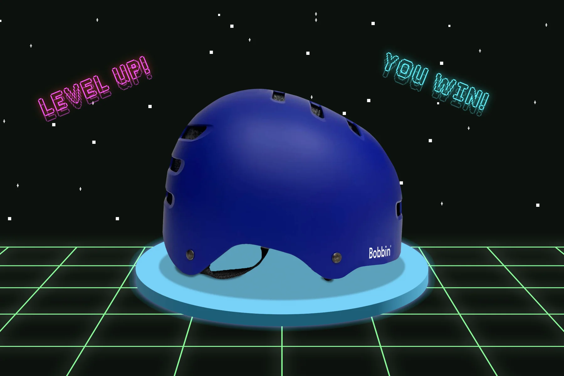Arcade Bike Helmet Regal Blue - Image 3