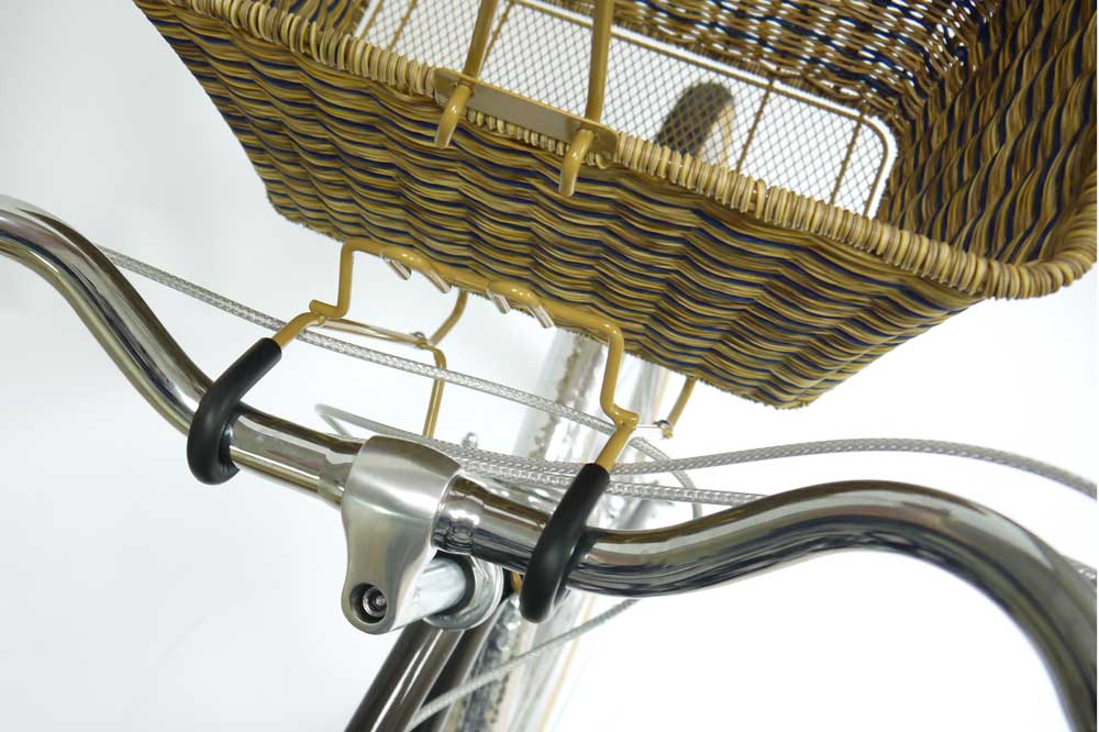 Express Bike Basket - Breton Stripes - Image 4