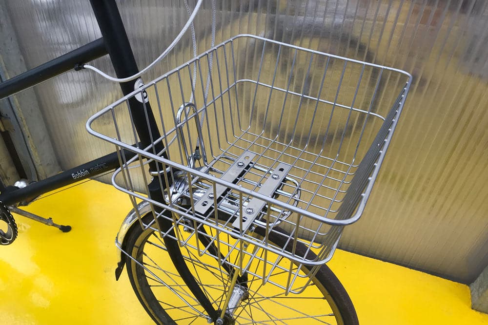 Metric Bike Basket - Silver - Image 3