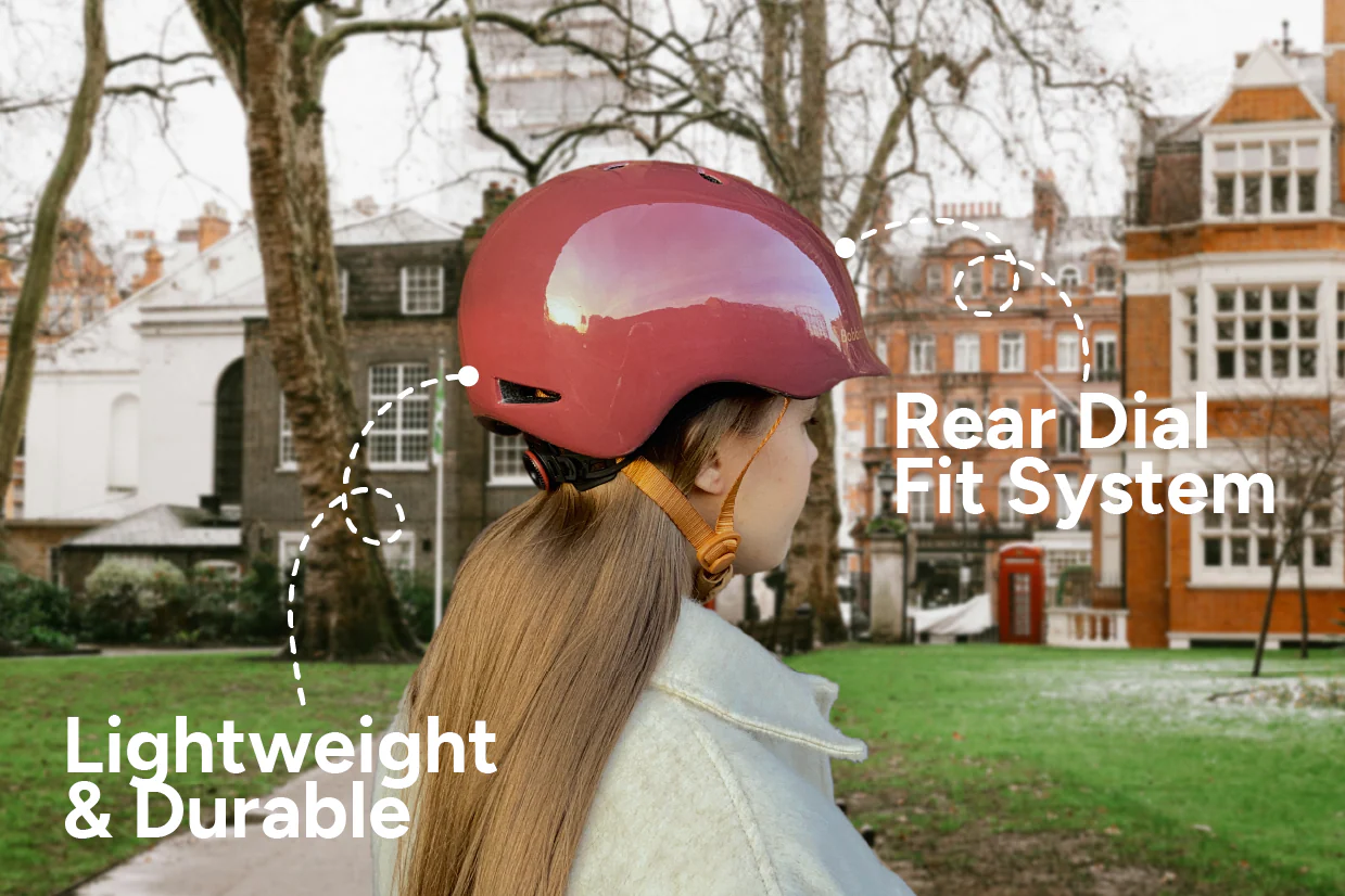Metric Helmet Gloss Plum - Image 4