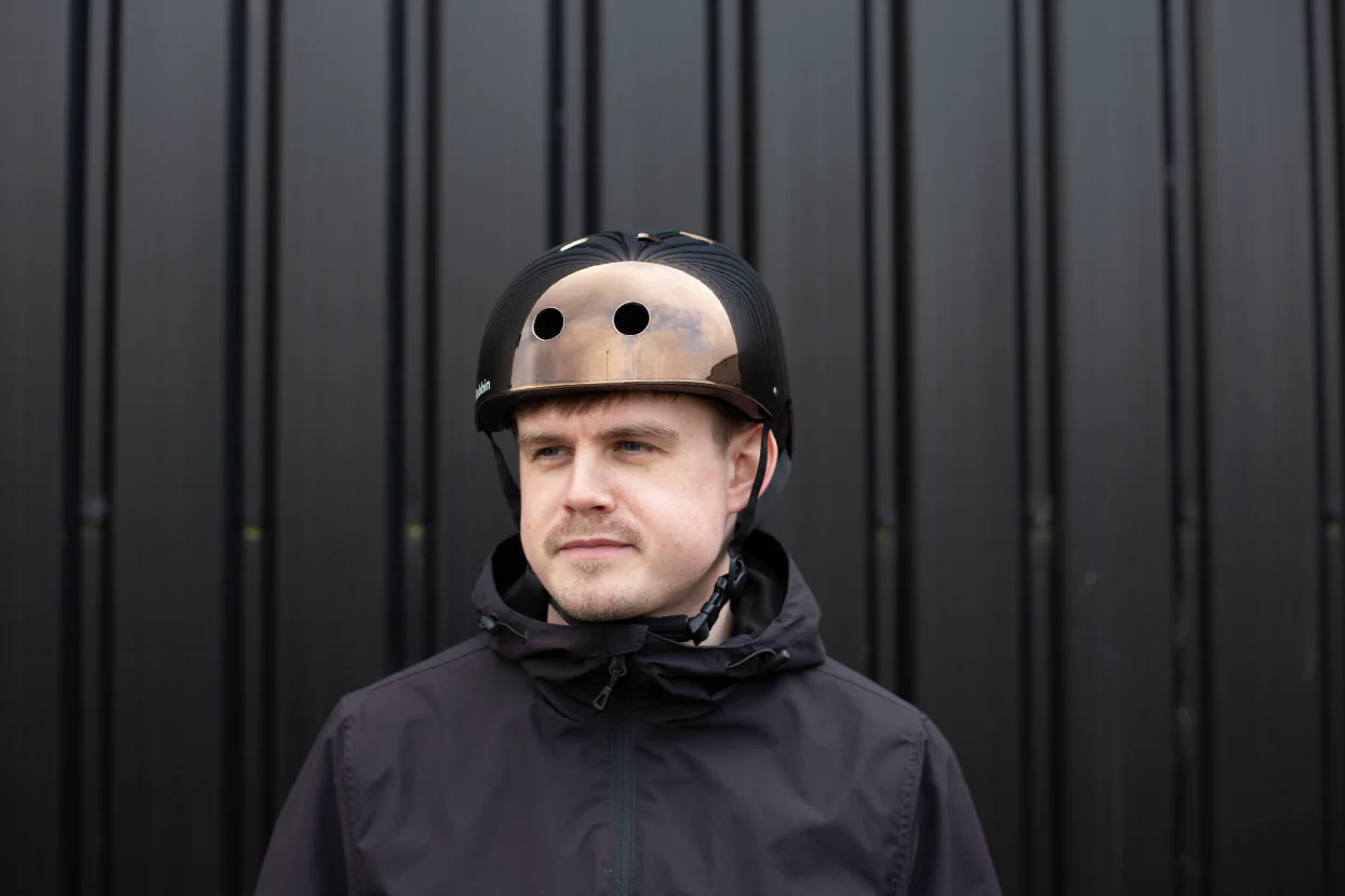 Mirror Mirror Bike Helmet Bronze - Image 2