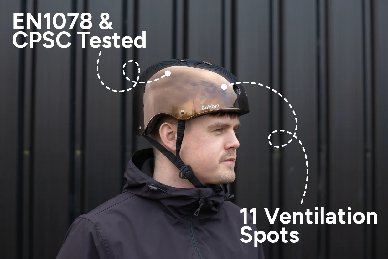 Mirror Mirror Bike Helmet Bronze - Image 3