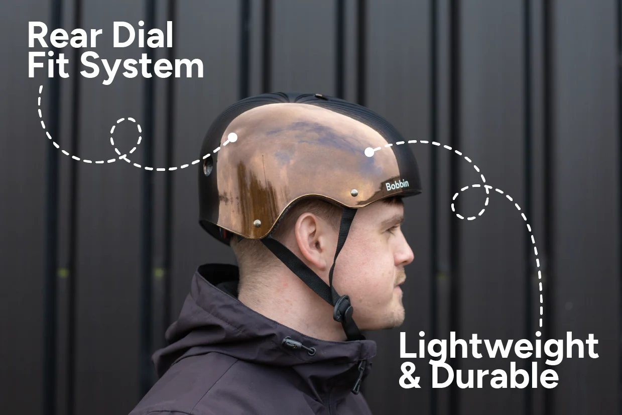 Mirror Mirror Bike Helmet Bronze - Image 4