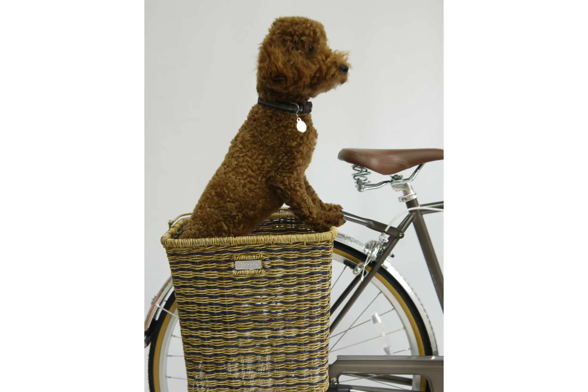 Pannier Bike Basket - Breton Stripes - Image 4