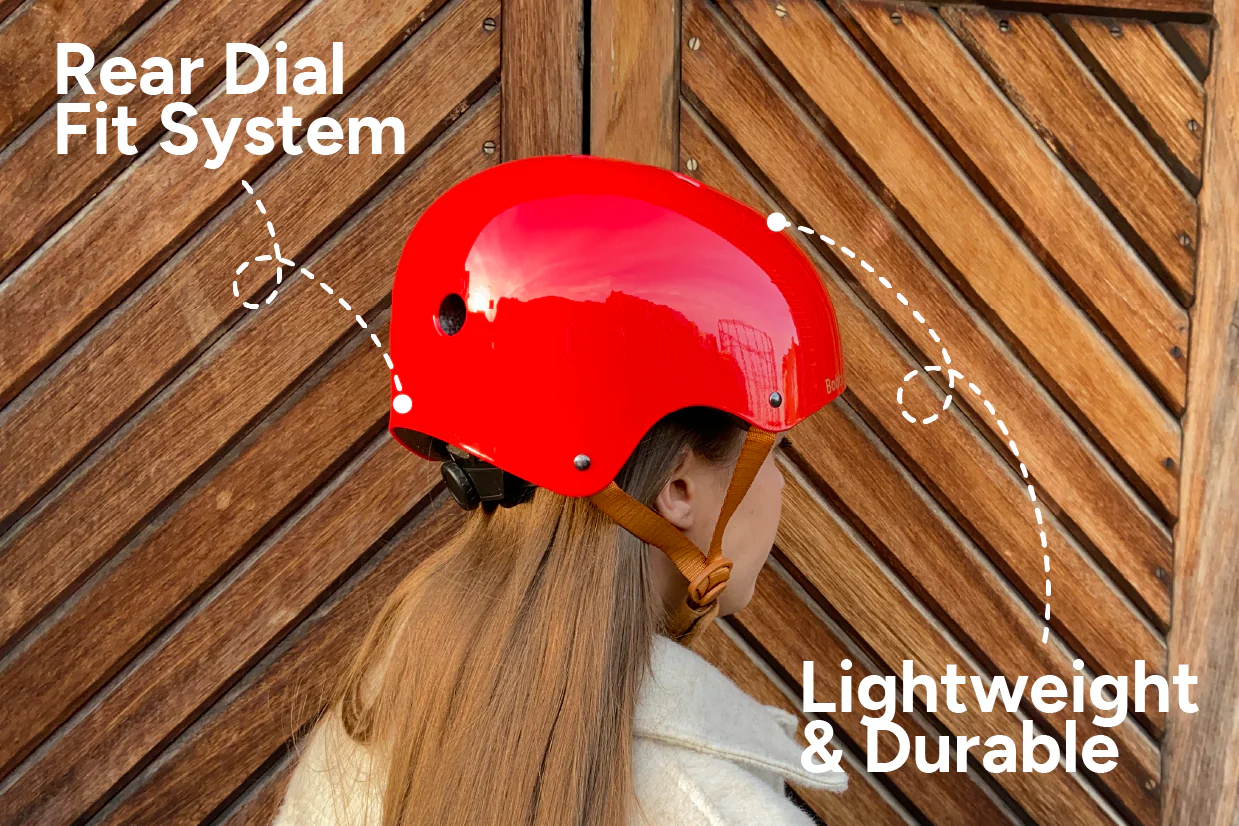 Starling Bike Helmet Red - Image 4