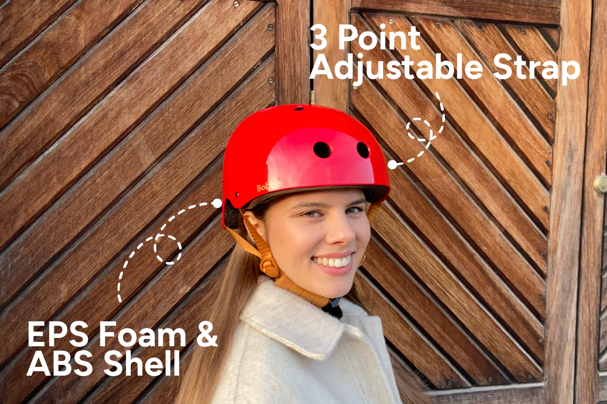 Starling Bike Helmet Red - Image 5